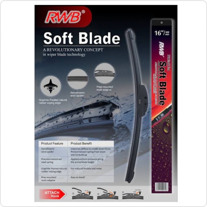 Wiper Soft Blade Isuzu New Panther & Panther Touring ready