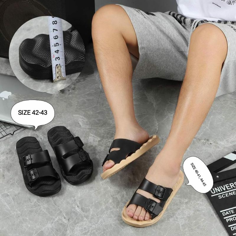 ✨SANDAL SLOP BAN 2 KARET PRIA✨