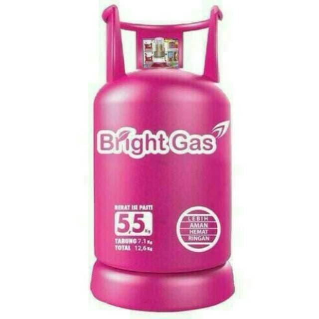 Meliyana Tabung Elpiji 5,5 Bright Gas Isi 5.5 Kg