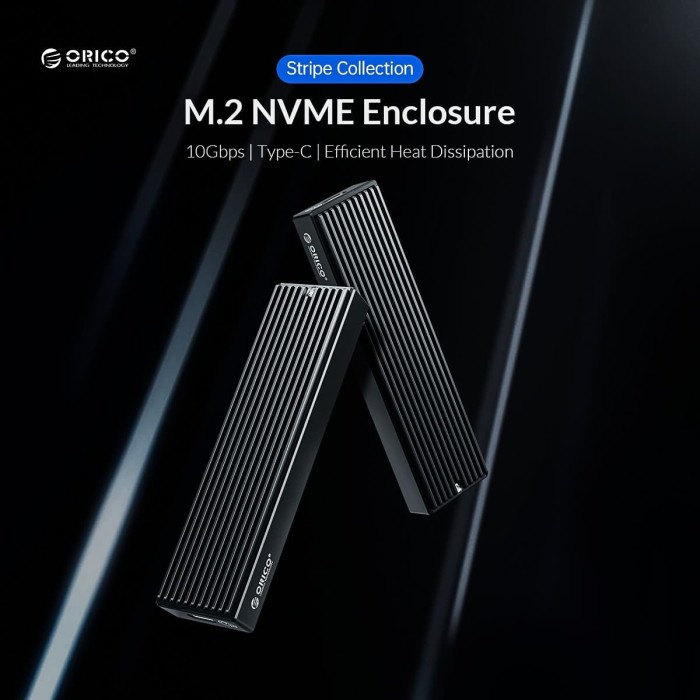 Orico M2Pv-C3 M.2 Nvme Ssd Enclosure