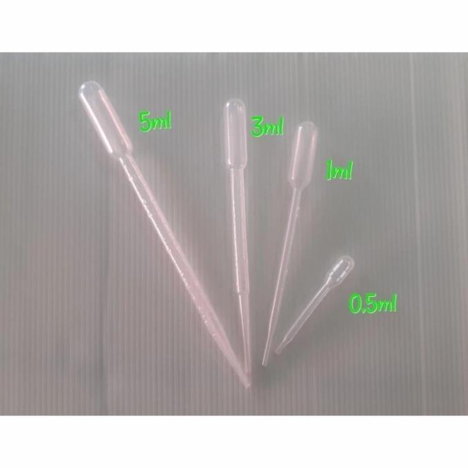 Pipet Plastik 0,5Ml / Pipet Pasteur Plastik 0,5Ml Isi 1000Pcs/Box