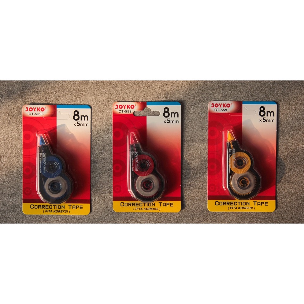 

QWF-68 (4piece) Tipex Roll Joyko CT-559 8m 268