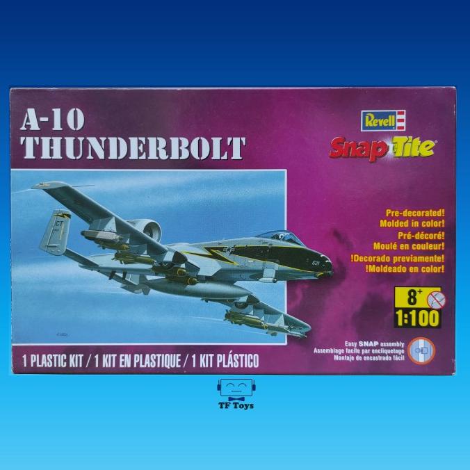 Miniatur Model Kit Mokit Pesawat A-10 Thunderbolt Warthog 1:100 Revell