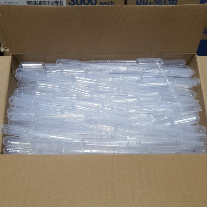Pipet Tetes Plastik 3 Ml / Pipet Tetes 3Ml / Pipet 3 Ml Box Isi 500 Bh