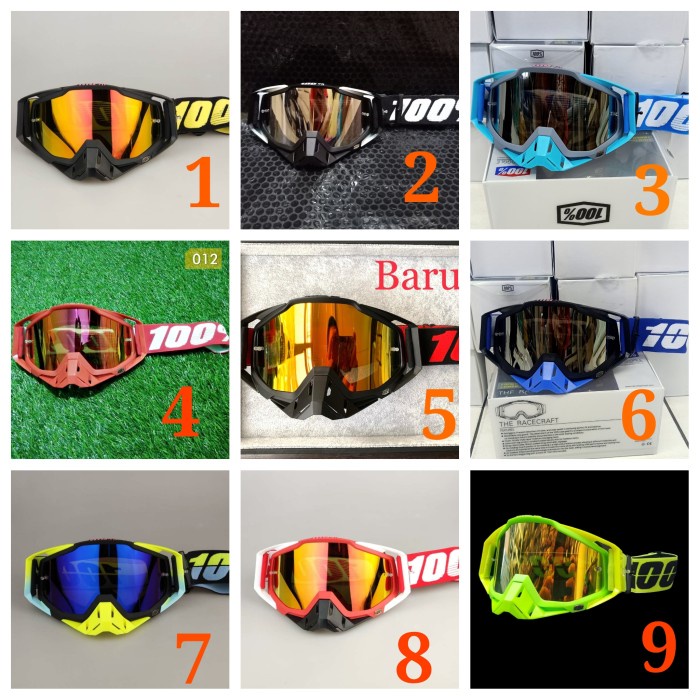 KACAMATA GOOGLE CROSS 100% KACAMATA GOOGLE ADVENTURE