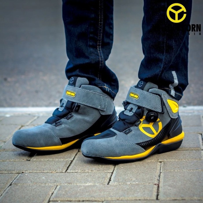 Bestseller Riding Shoes Yellowcorn Ys-003 Glay Yellow / Sepatu Yellow Corn