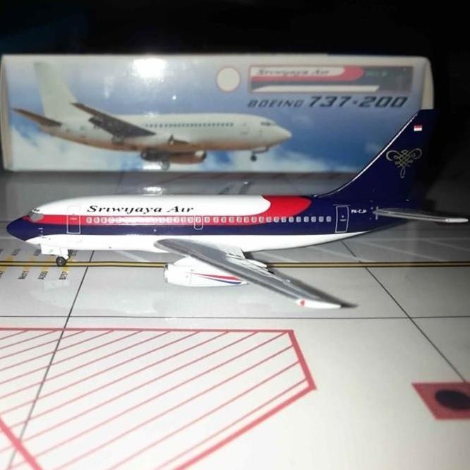 Je Pajangan Miniatur Replika Pesawat Sriwijaya Air 737-200 Pk-Cjp