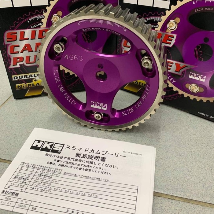 Cam Gear Adjustable Hks Mitsubishi Evo 4G63 Original Kode My 081