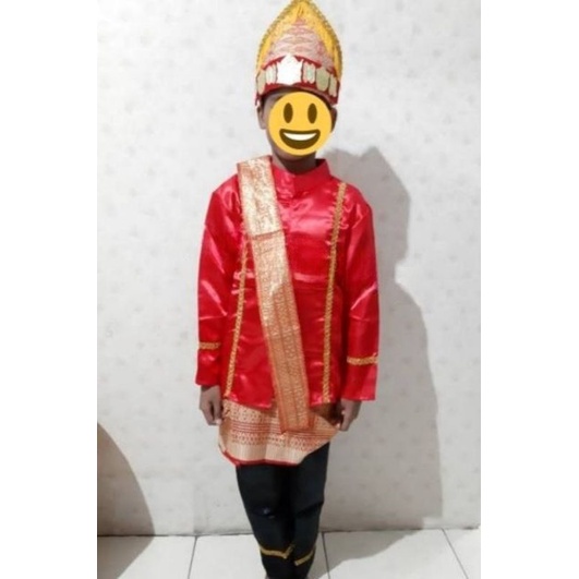 Baju Adat Batak Anak Laki Tk Sd // Baju Adat Batak Toba Anak