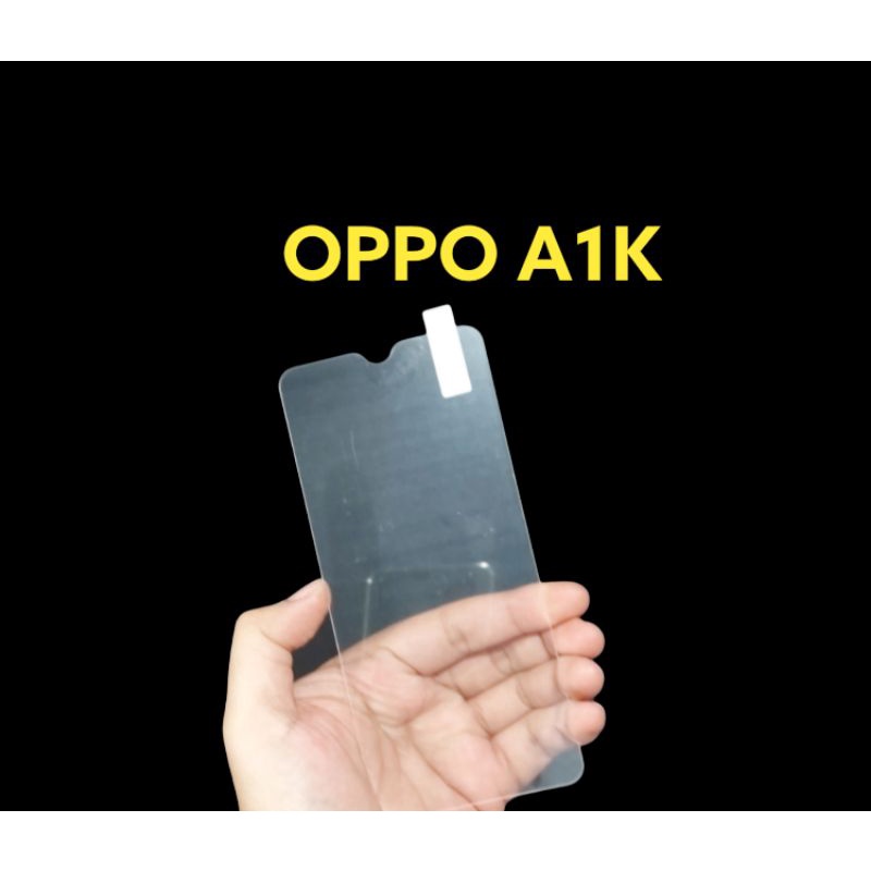 Tempered Glass Oppo A1k / Oppo A11k Anti Gores Kaca Bening