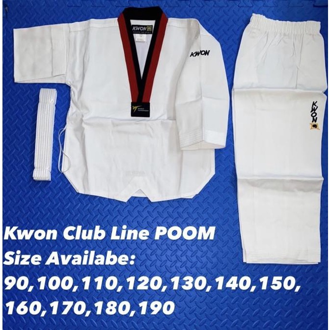 Baju Taekwondo - Kwon Club Line Poom Dobok