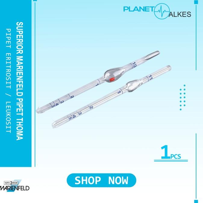 Pipet Thoma Leukosit Eritrosit Superior Marienfeld Pippette Eritrosit
