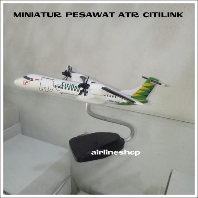 Terhott  Miniatur Pesawat Atr Citilink Readyy