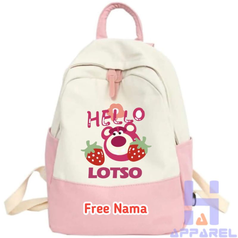 TAS RANSEL ANAK LOTSO TOY STORY