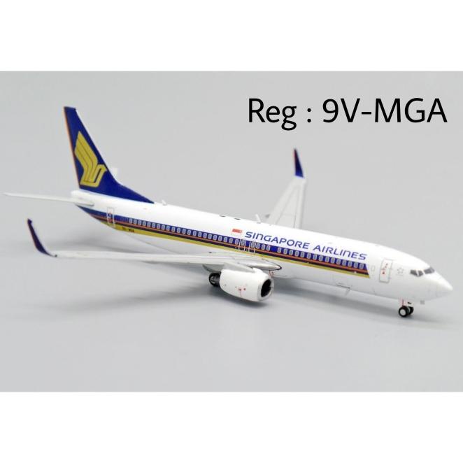 Miniatur Pesawat Diecast Jc Wings Boeing 737-800 Singapore Airlines