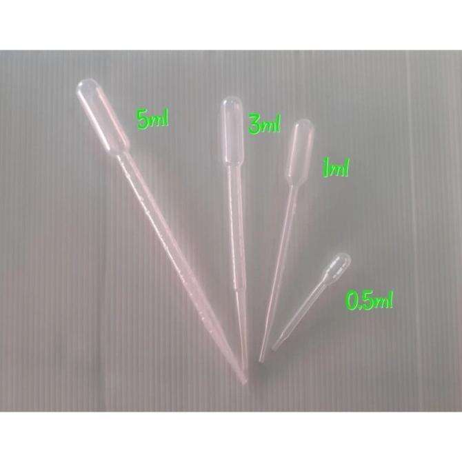 Pipet Plastik 1Ml / Pipet Pasteur Plastik 1Ml Isi 500Pcs/Box