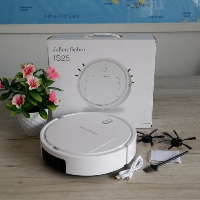 IS25 Jallen Gabor Vacum Robot Pembersih Debu Lantai vacuum cleaner