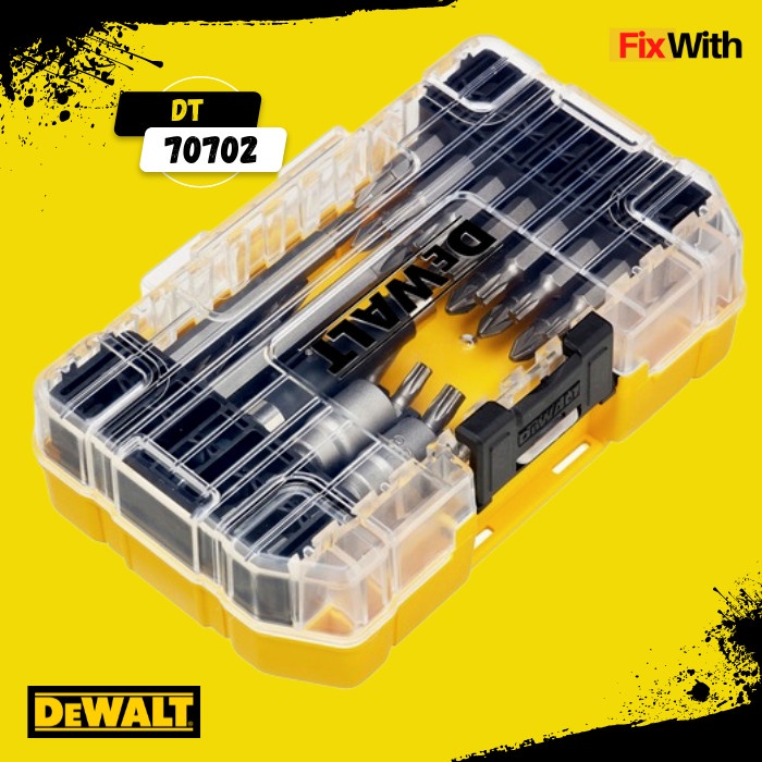 Terlaris Obengku Mata Obeng Set Dewalt Dt70702-Qz Screw Driver Set X40 Pcs Dt 70702