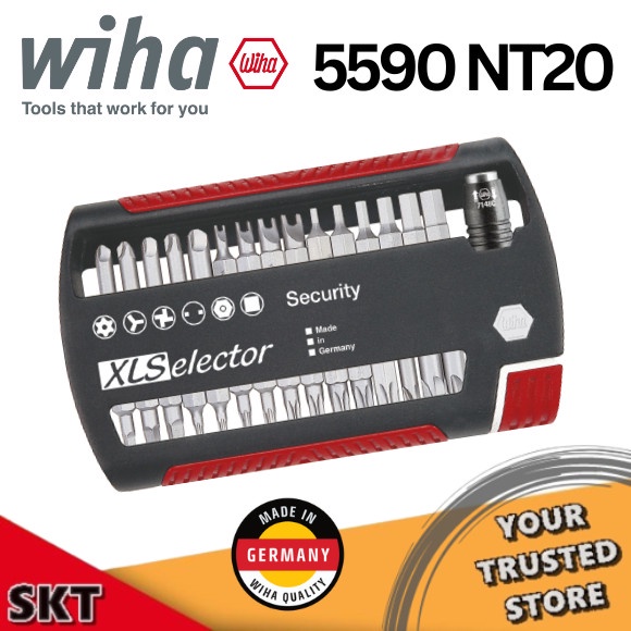 Terlaris Obengku Obeng Wiha 7948 927 Xlselector Original Germany Mata Bits Ts Tw Tr Sp