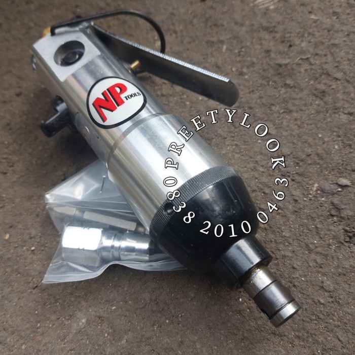 Mesin Bor Obeng Angin Mini 1/4 Inch Air Impact Screw Driver Terlariss 