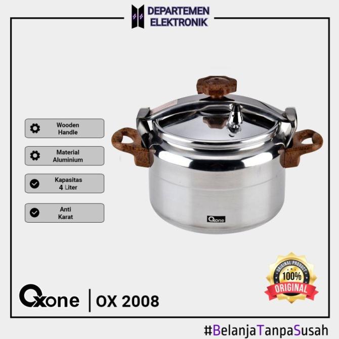 OXONE OX-2004 Presto Pressure Cooker [4 Liter]