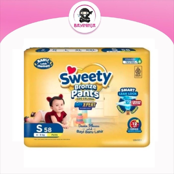 SWEETY BRONZE PANTS POPOK CELANA S64 / S 64