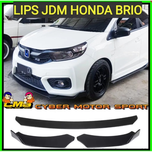 Lips Bumper Depan Honda Brio . Lips Bumper Universal. Front Lips Brio Kode Br03