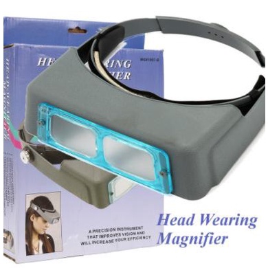 

WK Head Band Magnifier Optivisor Eye Loupe Watch Repair Visor / 4 Lens