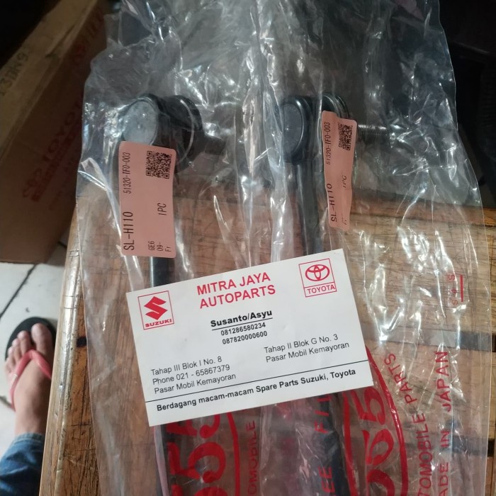 Link stabil Stabilizer depan Honda MOBILIO BRIO 555 Japan terpercaya
