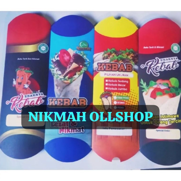 

Shopee brand box kebab premium 100 lembar / kemasan kebab premium / kertas kebab premium Harga Baru