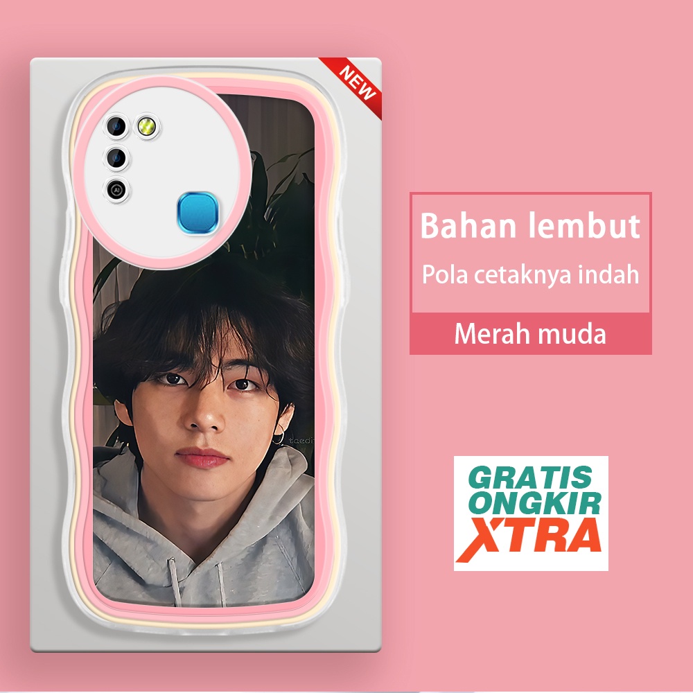Infinix Smart5 Smart 5 7 6 4 4c Zero 6Plus plus INS BTS Kim Tae Hyung Bangtan Boys V Cool Kor Kesing