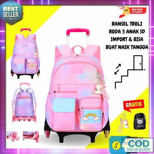 Ransel Troli Anak Sd Karakter Tas Troli Anak Laki Laki Karakter Tas Troli Anak Laki Laki   Tas Troli