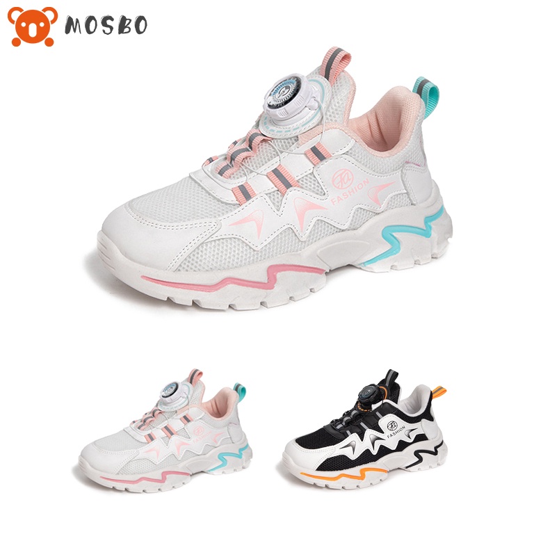 Selalu BaruH2t7S MOSBO Sepatu Anak Perempuan Sneaker Sepatu Sekolah Sepatu Anak Laki Unisex