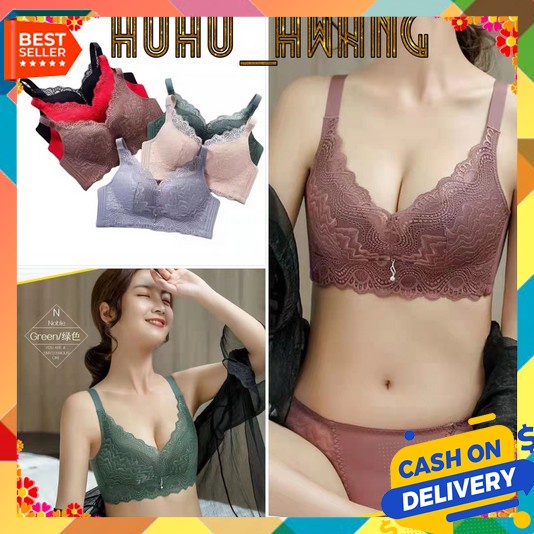 Bra Set Menyusui Lingerie Perempuan Kutang Push Up Kuttang Kawat Bikini Beh Daleman Cewek  Behha Mew