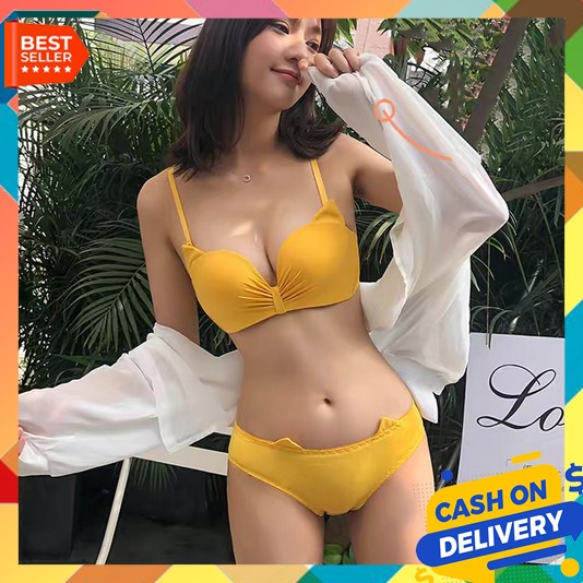 Bra Set Terbaru 2023 Set Bh Cd Bera Cawet Baju Renang Kuttang  Push Up Bisa Cod Underwear Sexy Sport