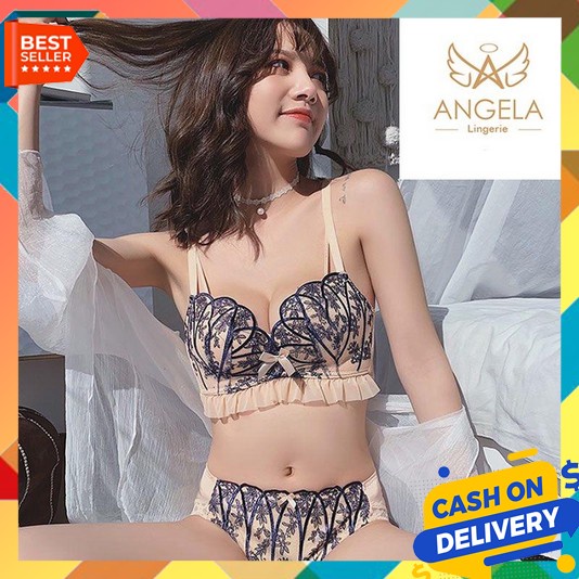 Bh Set Celana Dalam Sexy Wanita Hot  Seksi Untuk Bercinta Cd Dewasa 2Iin1 Busa Lingerie Super Cospla