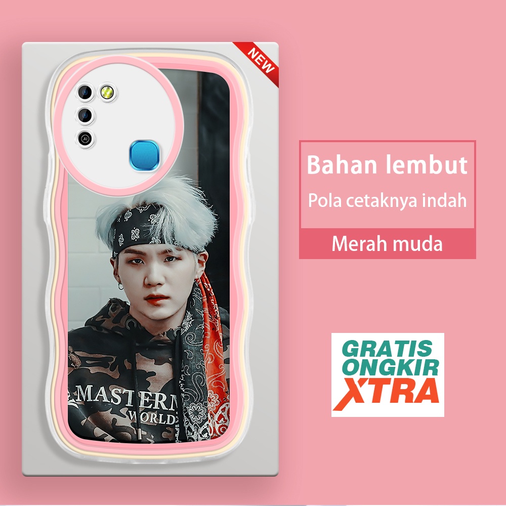 Infinix Smart5 Smart 5 7 6 4 4c Zero 6Plus plus INS SUGA BTS Min Yoon Gi Bangtan Boys BT21 Cool Kor 