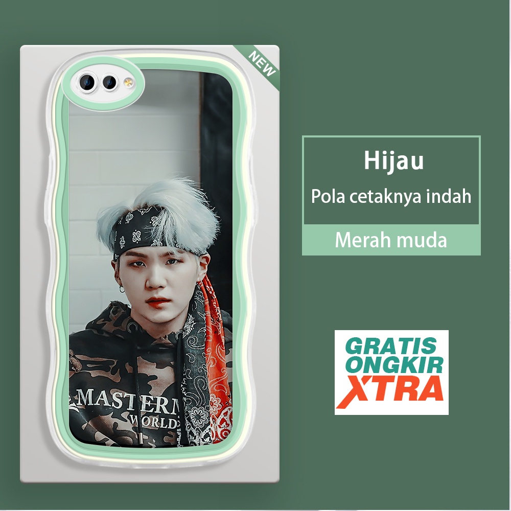 Realme C2 C20 C20A C11 C15 C17 C20A C1 2021 INS SUGA BTS Min Yoon Gi Bangtan Boys BT21 Cool Kor Kesi