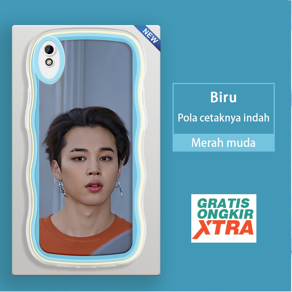 Redmi 9A 9C 10 10A 10C 12C 9T K40S Xiaomi INS BTS Park Ji Min Bangtan Boys BT21 Cool Kor Kesing case