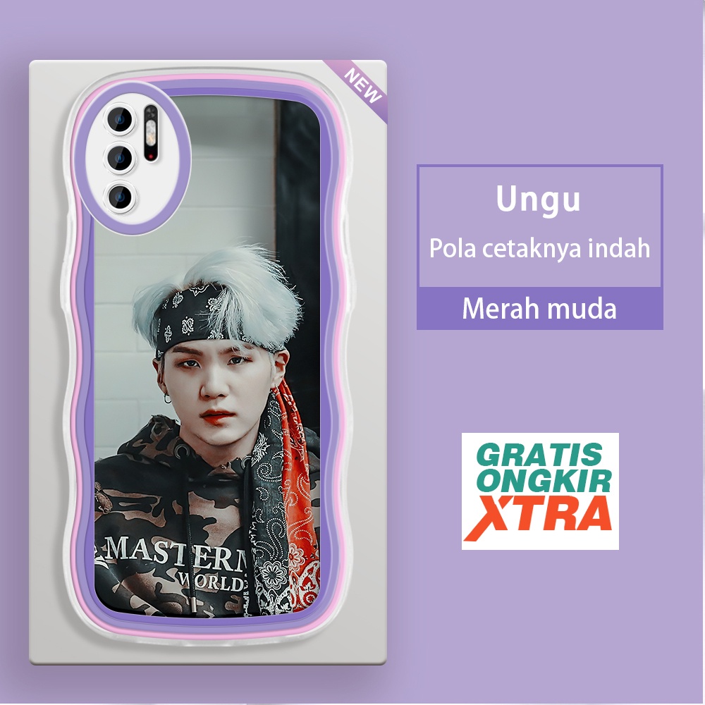Redmi Note 10 12 11 11Pro 11S 10S 10Pro Pro 5G 4G Xiaomi INS SUGA BTS Min Yoon Gi Bangtan Boys BT21 