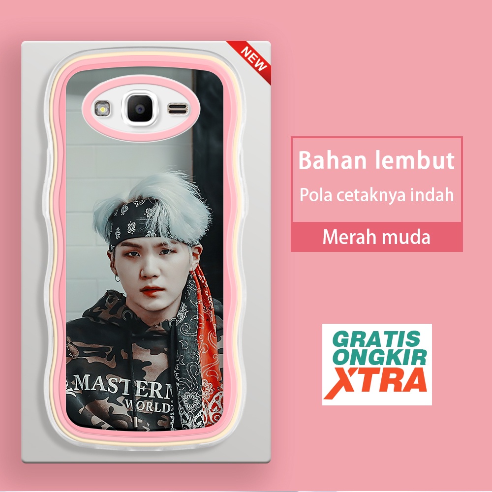 Samsung J7 J5Pro J3 J2 J7Pro J7Prime 2017 2016 2015 INS SUGA BTS Min Yoon Gi Bangtan Boys BT21 Cool 