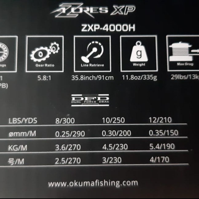 Terlaris Terbaru Azores Xp Spinning Reel Okuma