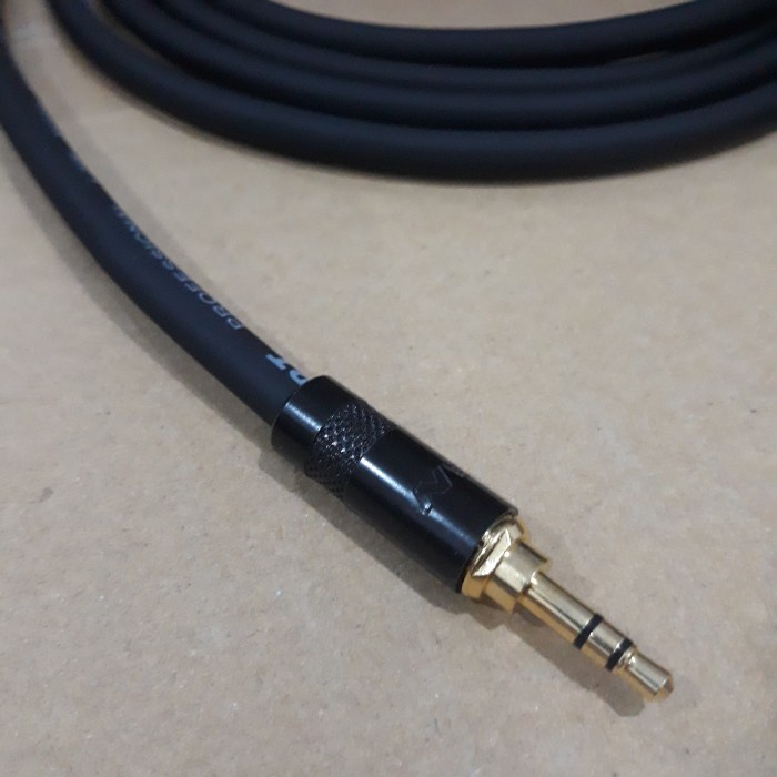 Kabel 2 Meter Hp Ke Mixer Jack Akai Trs 3,5 Mm To 2 Akai Mono 6,5 Mm