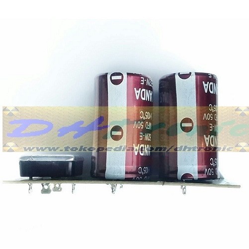 Paket 4C Elco 10.000/50 + Dioda Bridge 35A + Pcb 10.000Uf/50V 10000/50