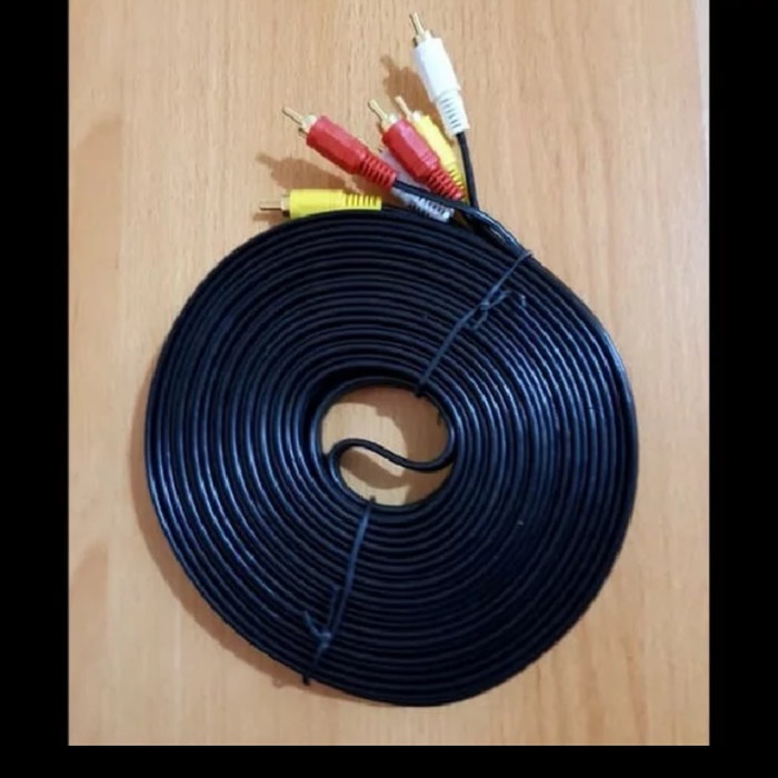 Kabel Rca 3 To Rca 3 Panjang Kabel 20Meter Kabel Av Audio Video