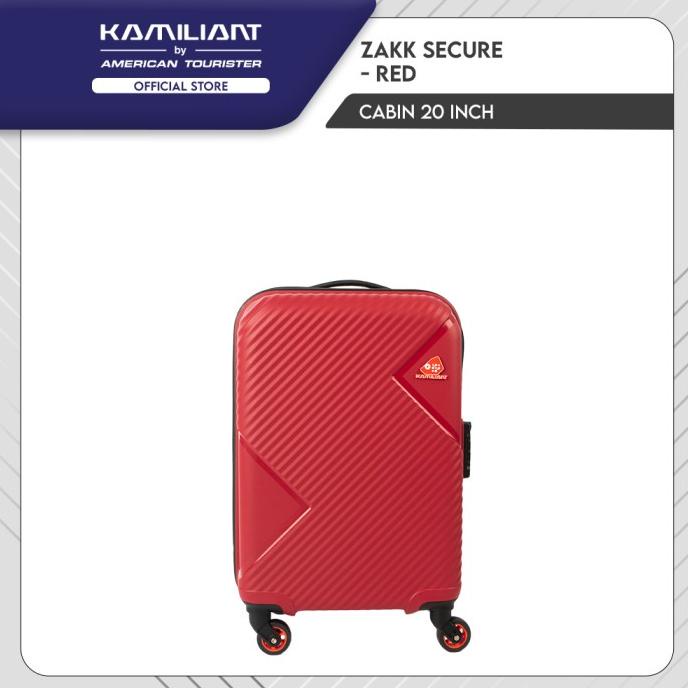 Kamiliant by American Tourister Zakk Secure Koper Cabin 20inch - Red