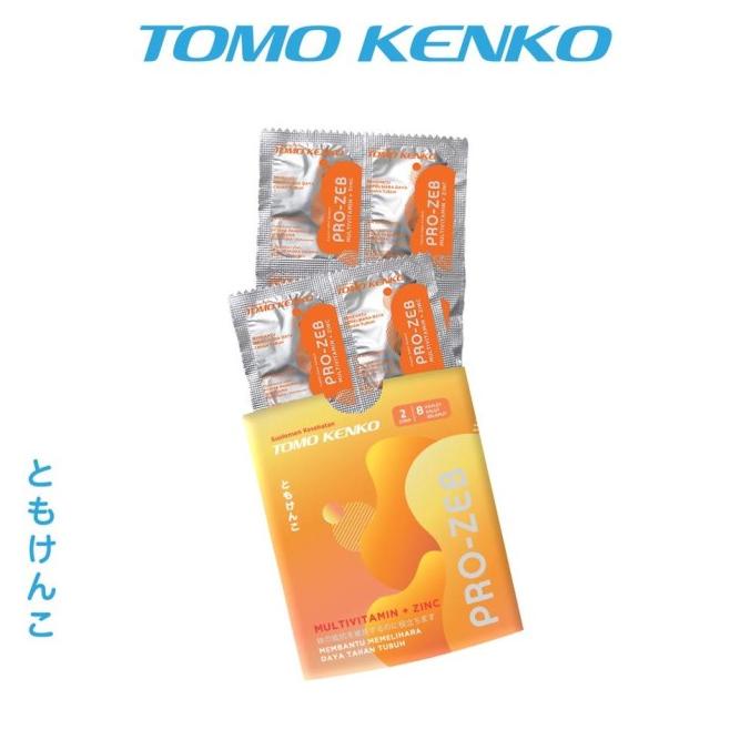 Tomo Kenko Multivitamin Pro-Zeb Tomo Kenko | Vitamin Otak | Vitamin