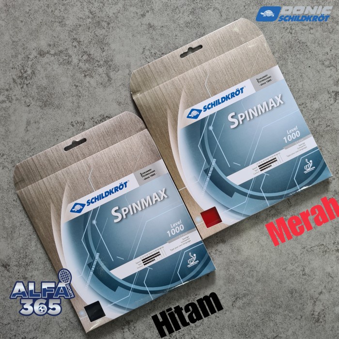 Bestseller Donic Schildkrot Spinmax 1000 Karet Pingpong Tenis Meja