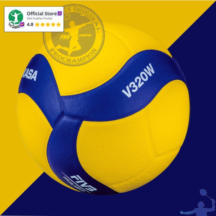 Terlaris Bola Voly Volly Mikasa V320W Original