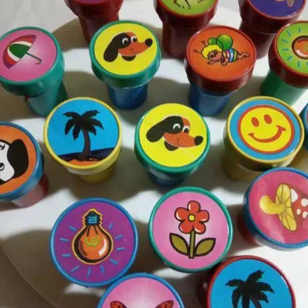 

[CODE BARANG 487IDE] 50PCS MAINAN STEMPEL 118